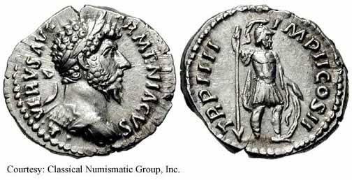 монета Древнего Рима