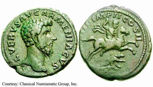 монета Древнего Рима