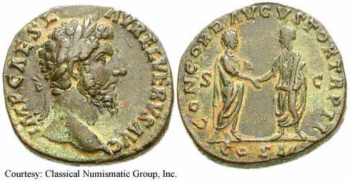 монета Древнего Рима