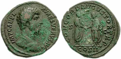 монета Древнего Рима