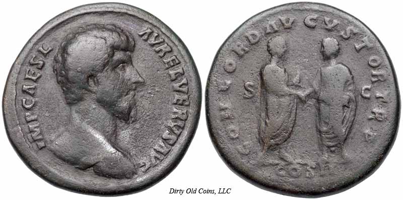 монета Древнего Рима