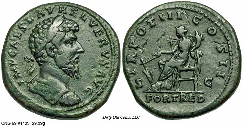 монета Древнего Рима