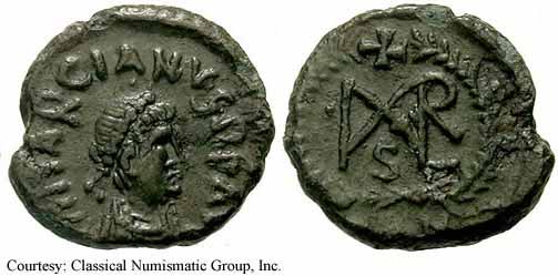 монета Древнего Рима