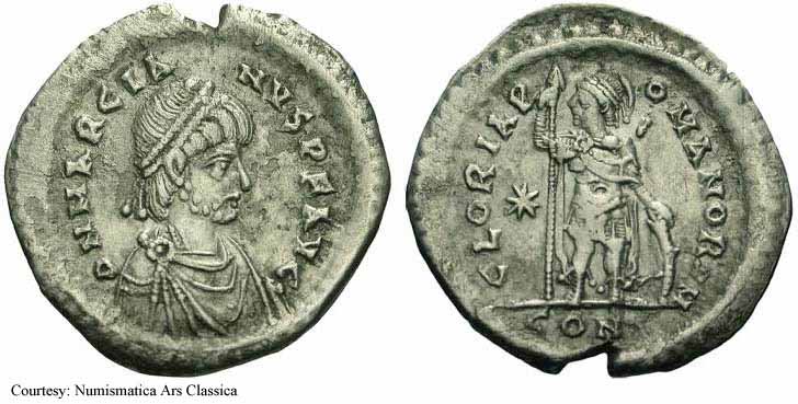 монета Древнего Рима