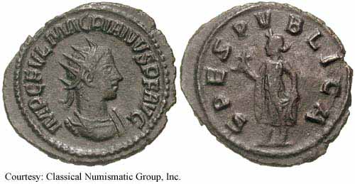 монета Древнего Рима