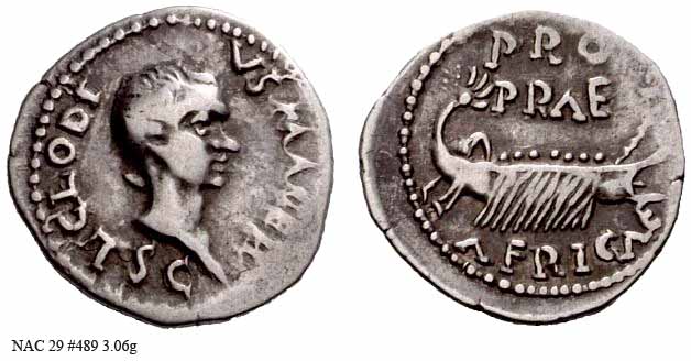 монета Древнего Рима