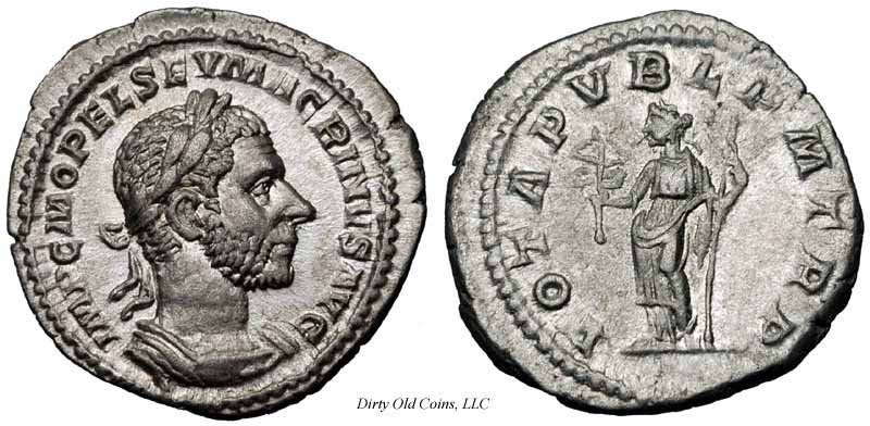 монета Древнего Рима