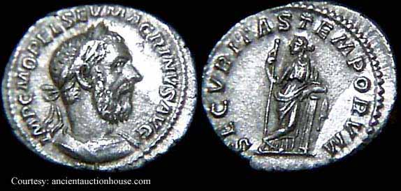 монета Древнего Рима