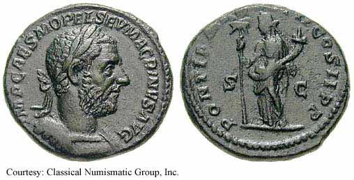 монета Древнего Рима