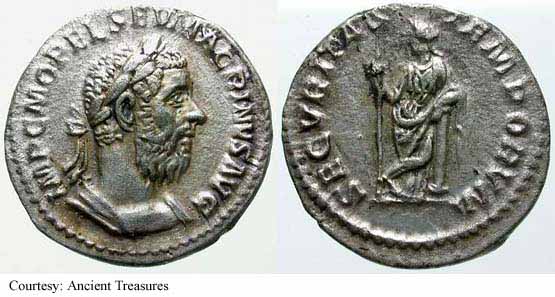 монета Древнего Рима