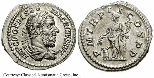 монета Древнего Рима