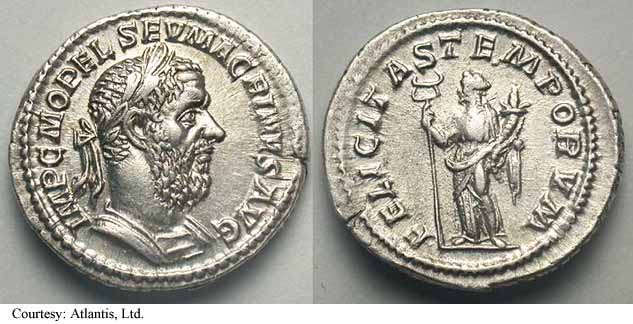 монета Древнего Рима