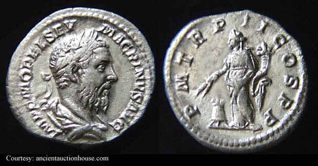 монета Древнего Рима