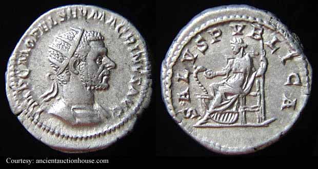 монета Древнего Рима