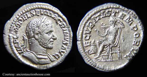 монета Древнего Рима