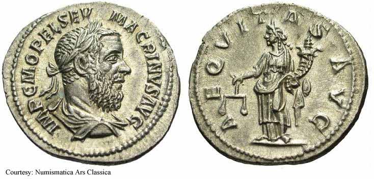 монета Древнего Рима