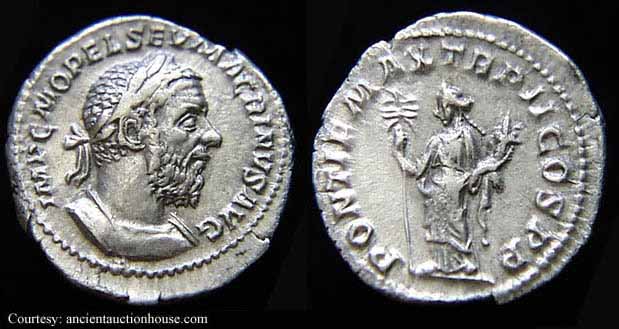 монета Древнего Рима