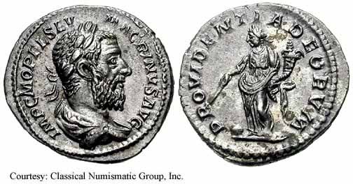 монета Древнего Рима