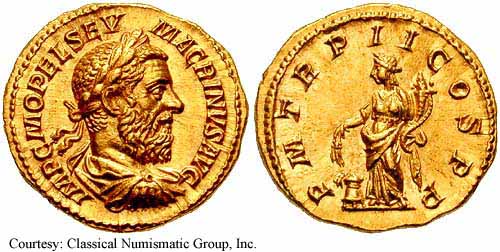 монета Древнего Рима