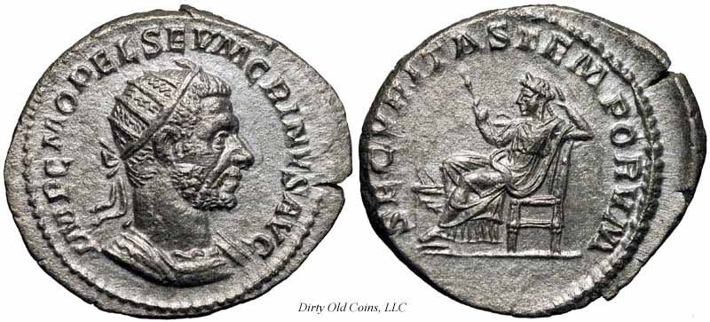 монета Древнего Рима