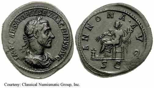 монета Древнего Рима