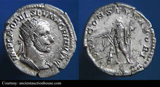 монета Древнего Рима