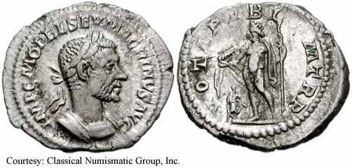 монета Древнего Рима