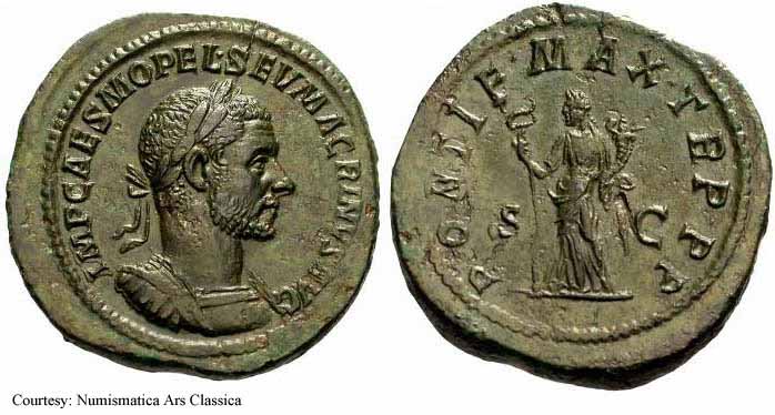 монета Древнего Рима