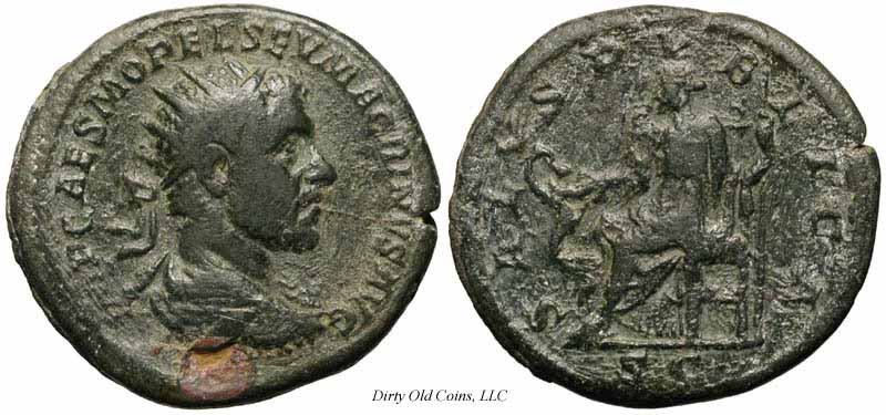 монета Древнего Рима