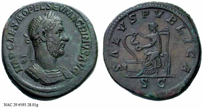 монета Древнего Рима