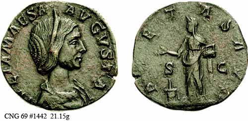 монета Древнего Рима