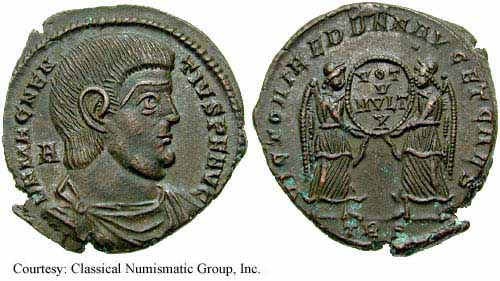 монета Древнего Рима