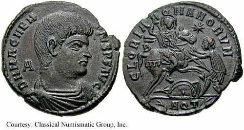 монета Древнего Рима