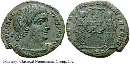 монета Древнего Рима