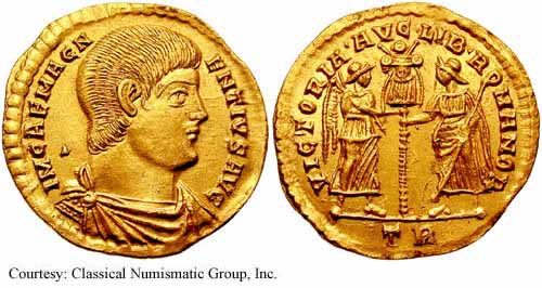 монета Древнего Рима