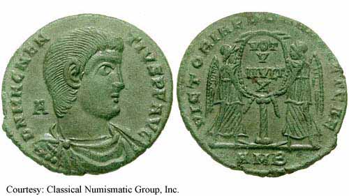 монета Древнего Рима