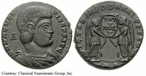 монета Древнего Рима