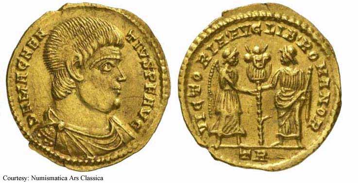 монета Древнего Рима