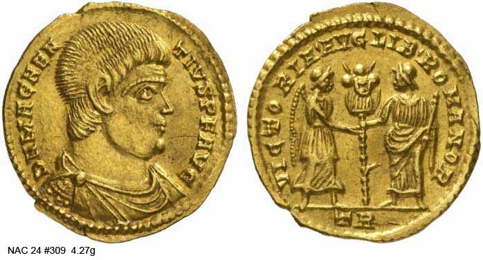 монета Древнего Рима