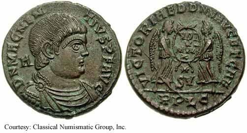 монета Древнего Рима