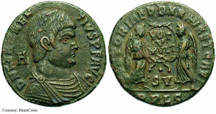 монета Древнего Рима