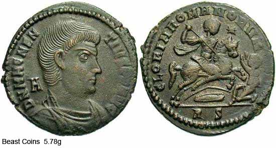 монета Древнего Рима