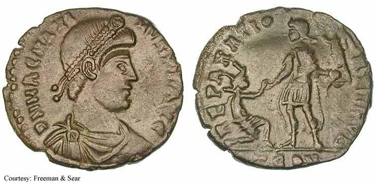 монета Древнего Рима