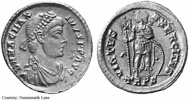 монета Древнего Рима