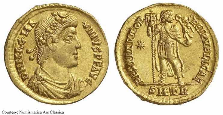 монета Древнего Рима