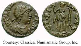 монета Древнего Рима