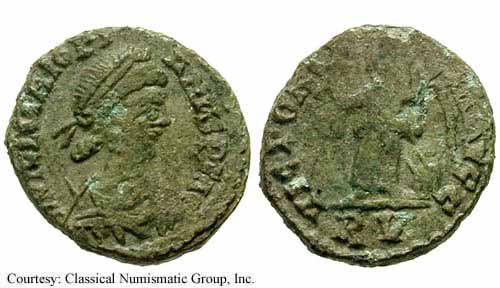 монета Древнего Рима