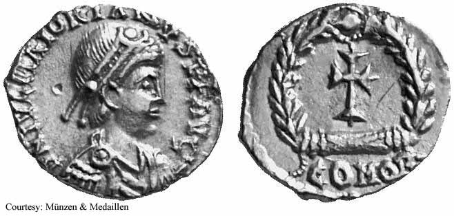 монета Древнего Рима