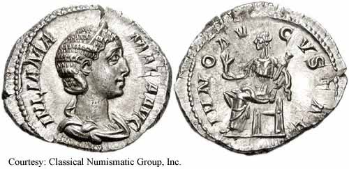 монета Древнего Рима