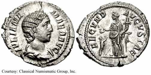 монета Древнего Рима